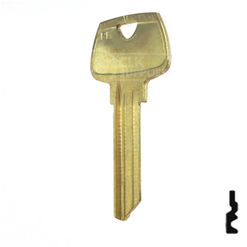 Uncut Key Blank | Sargent | 01007RL Residential-Commercial Key Ilco