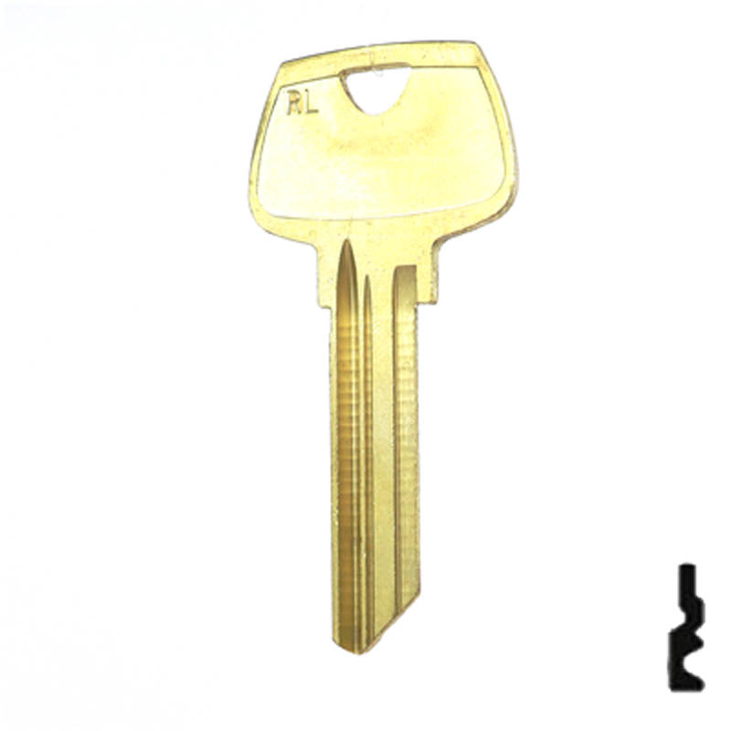 Uncut Key Blank | Sargent | 01007RL Residential-Commercial Key Ilco