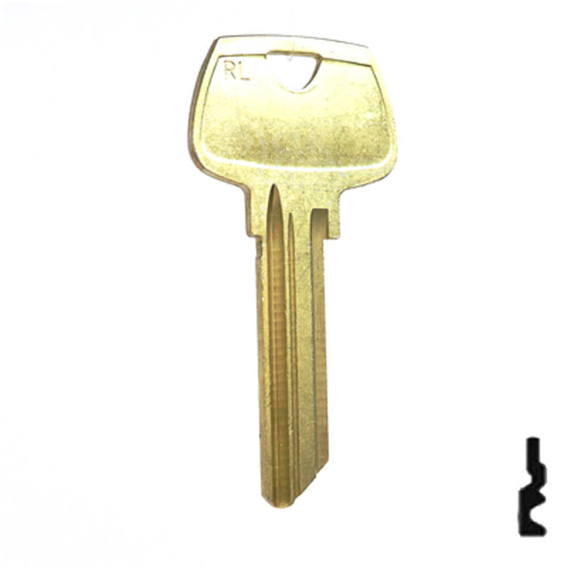 Uncut Key Blank | Sargent | 01007RL Residential-Commercial Key Ilco