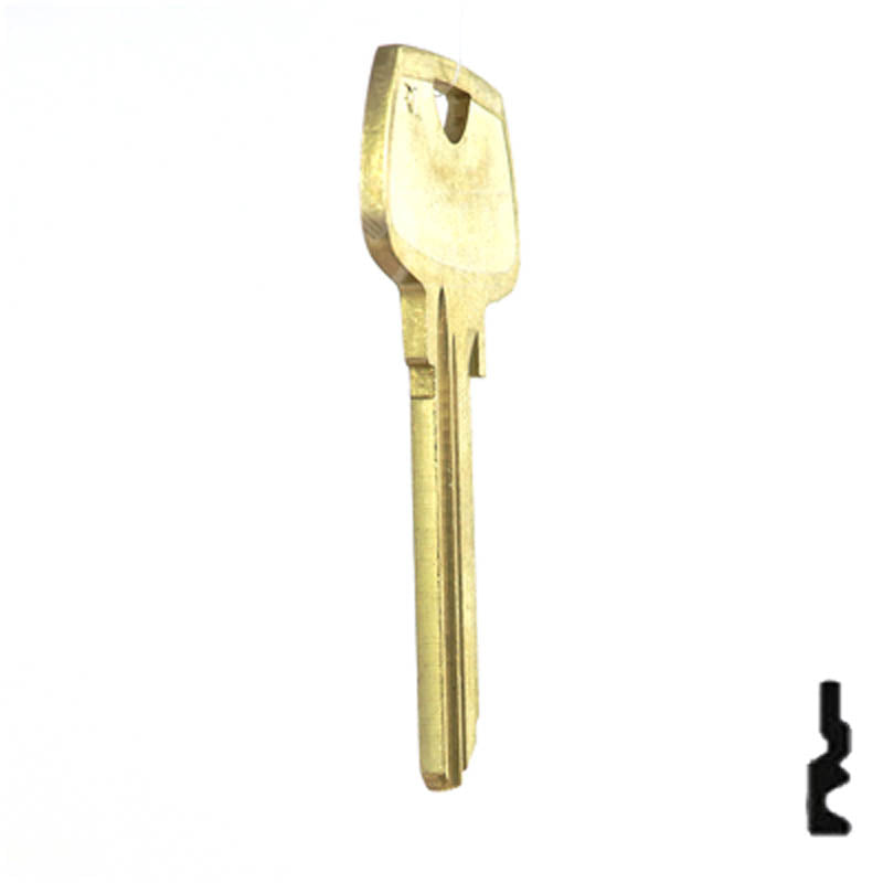 Uncut Key Blank | Sargent | 01007RL Residential-Commercial Key Ilco