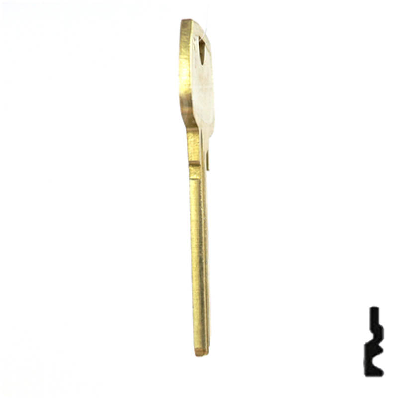 Uncut Key Blank | Sargent | 01007RL Residential-Commercial Key Ilco