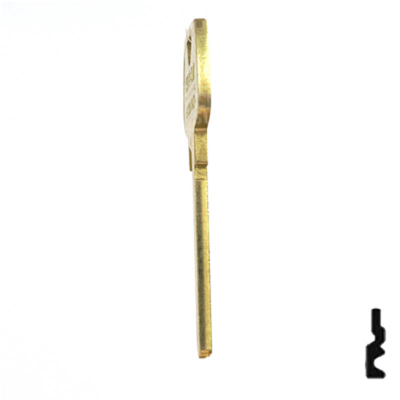 Uncut Key Blank | Sargent | 01007RL Residential-Commercial Key Ilco