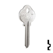 Uncut Key Blank | Sargent | 01010, S4 Residential-Commercial Key Ilco