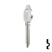 Uncut Key Blank | Sargent | 01010, S4 Residential-Commercial Key Ilco