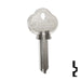 Uncut Key Blank | Sargent | 01010, S4 Residential-Commercial Key Ilco