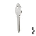 Uncut Key Blank | Sargent | 01010, S4 Residential-Commercial Key Ilco