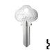 Uncut Key Blank | Sargent | 01010, S4 Residential-Commercial Key Ilco