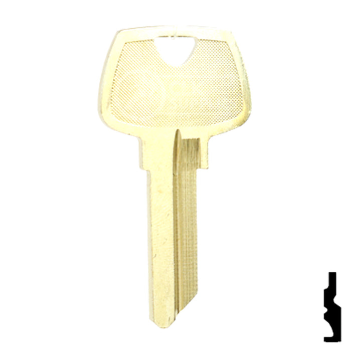 Uncut Key Blank | Sargent | 1007LC Residential-Commercial Key Ilco