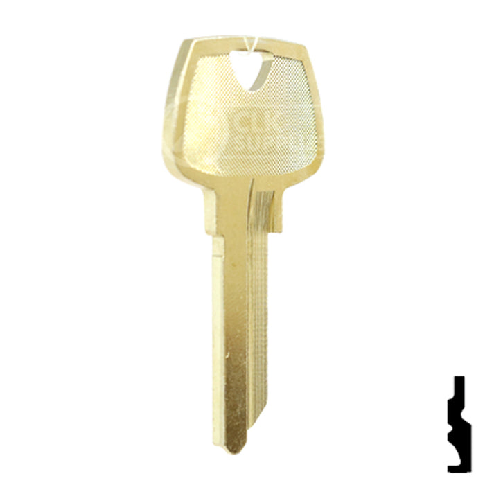 Uncut Key Blank | Sargent | 1007LC Residential-Commercial Key Ilco