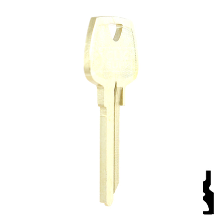 Uncut Key Blank | Sargent | 1007LC Residential-Commercial Key Ilco