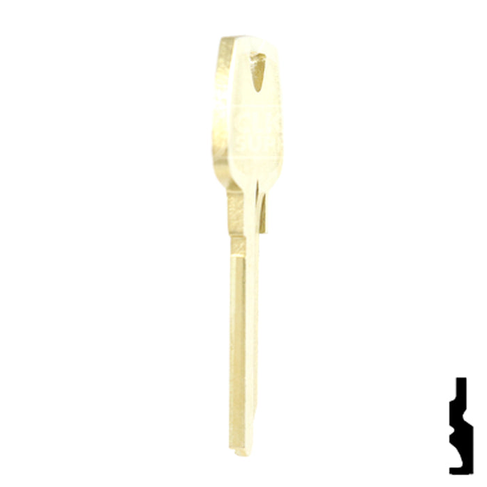 Uncut Key Blank | Sargent | 1007LC Residential-Commercial Key Ilco