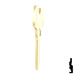 Uncut Key Blank | Sargent | 1007LC Residential-Commercial Key Ilco