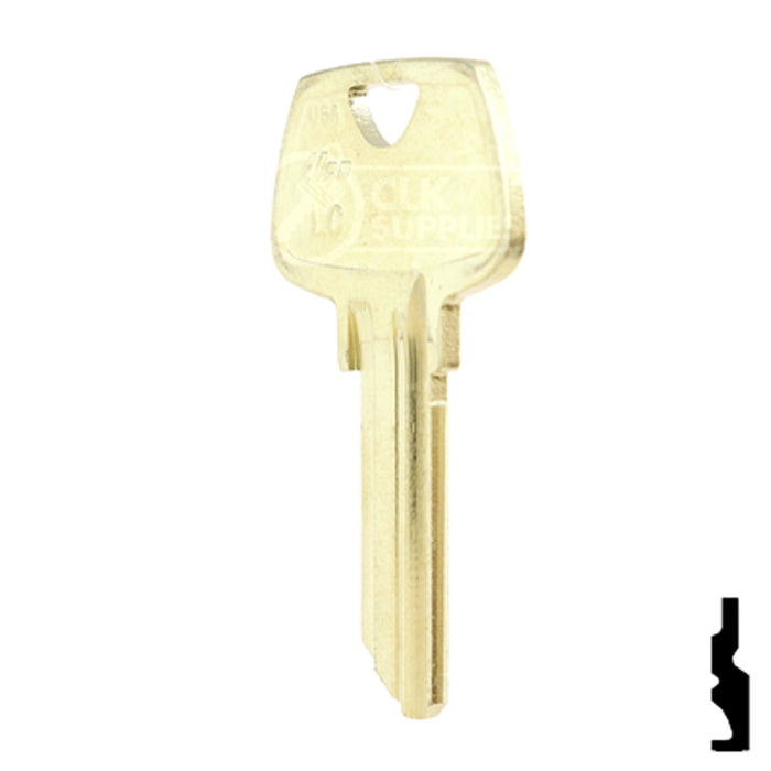 Uncut Key Blank | Sargent | 1007LC Residential-Commercial Key Ilco