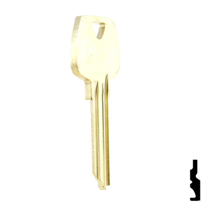 Uncut Key Blank | Sargent | 1007LC Residential-Commercial Key Ilco