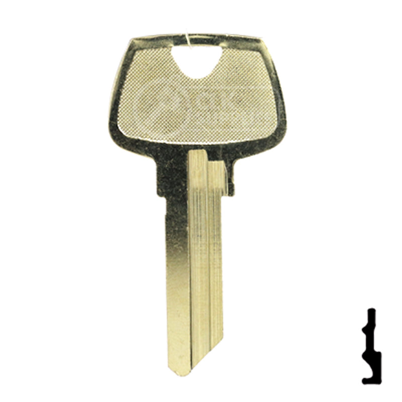 Uncut Key Blank | Sargent | 1007LD Residential-Commercial Key Ilco