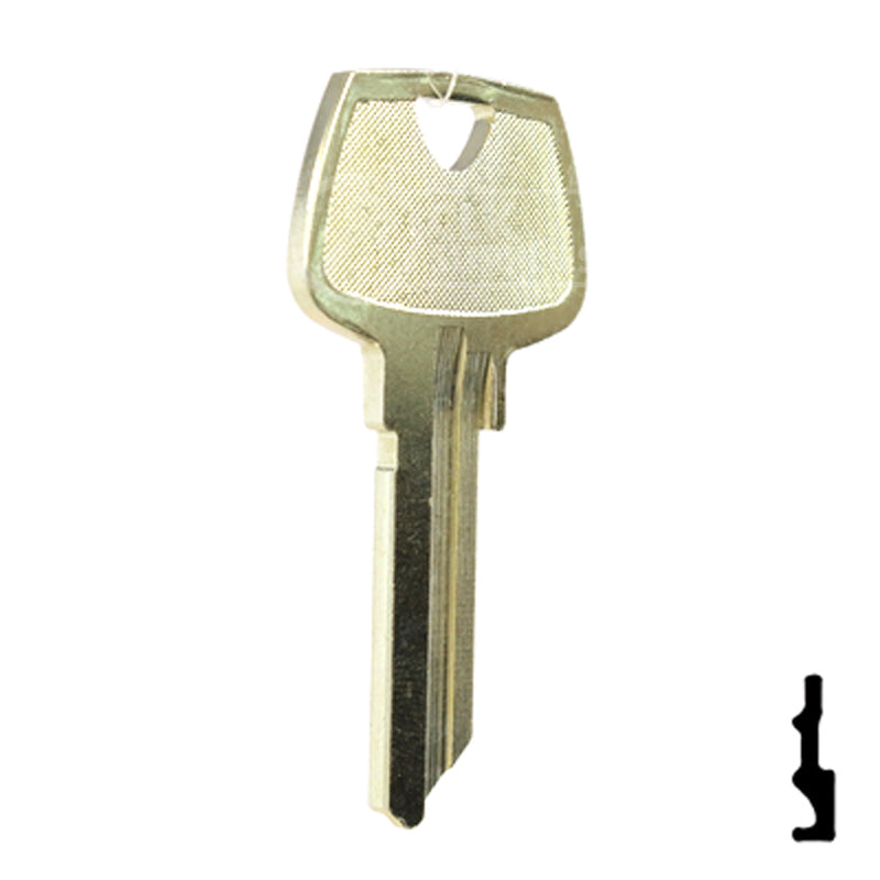 Uncut Key Blank | Sargent | 1007LD Residential-Commercial Key Ilco