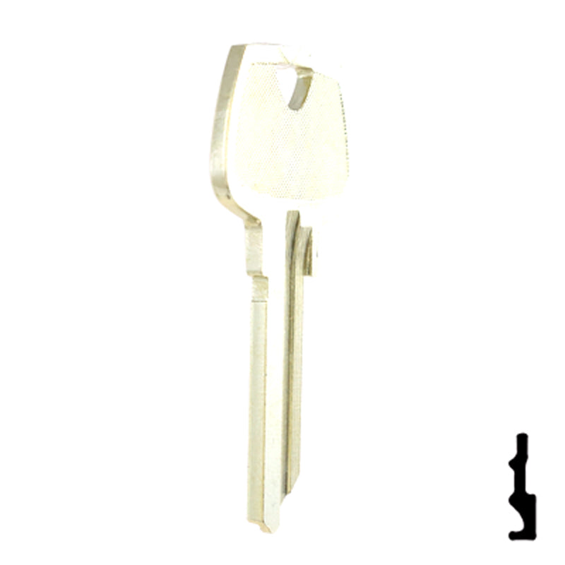 Uncut Key Blank | Sargent | 1007LD Residential-Commercial Key Ilco
