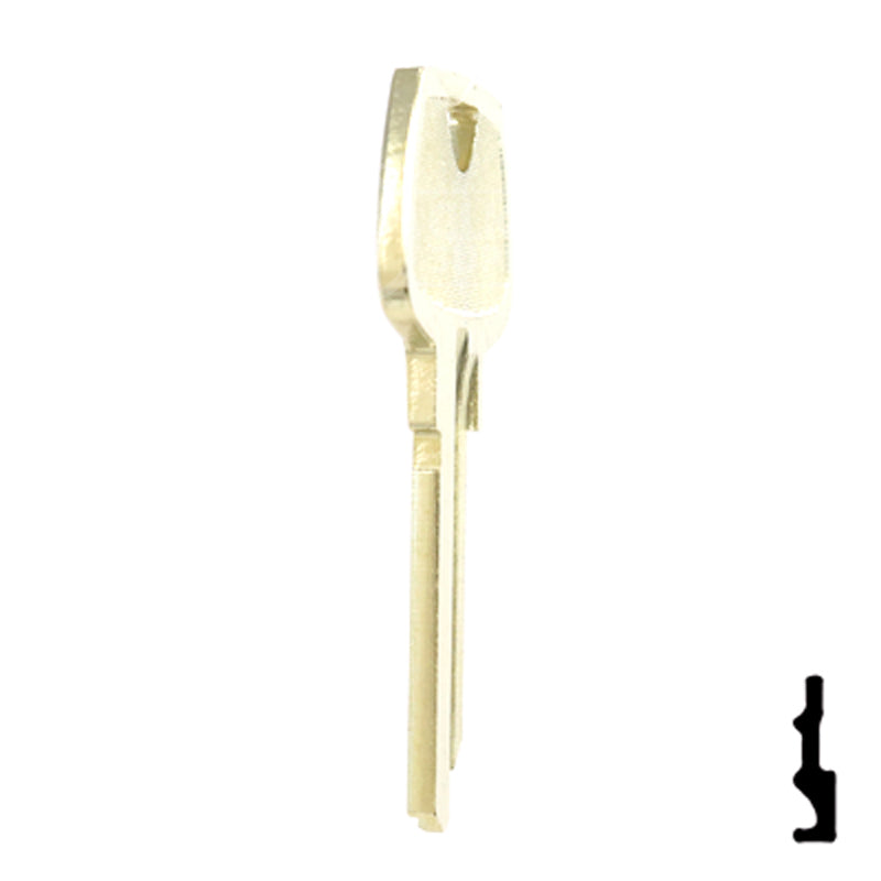 Uncut Key Blank | Sargent | 1007LD Residential-Commercial Key Ilco