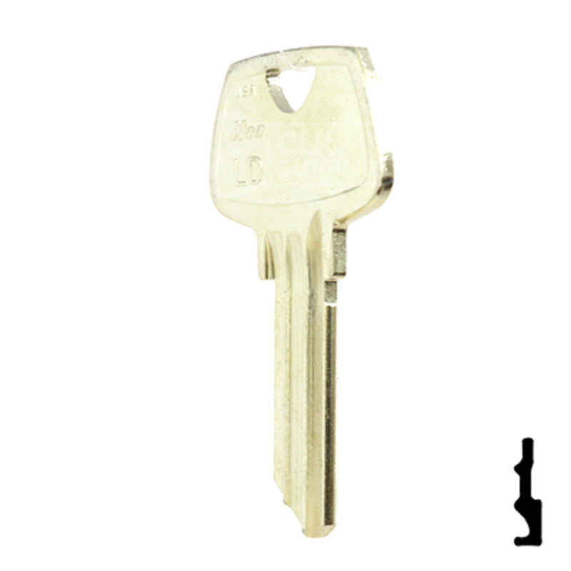 Uncut Key Blank | Sargent | 1007LD Residential-Commercial Key Ilco