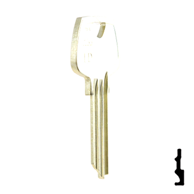 Uncut Key Blank | Sargent | 1007LD Residential-Commercial Key Ilco