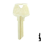 Uncut Key Blank | Sargent | 1007LD Residential-Commercial Key Ilco