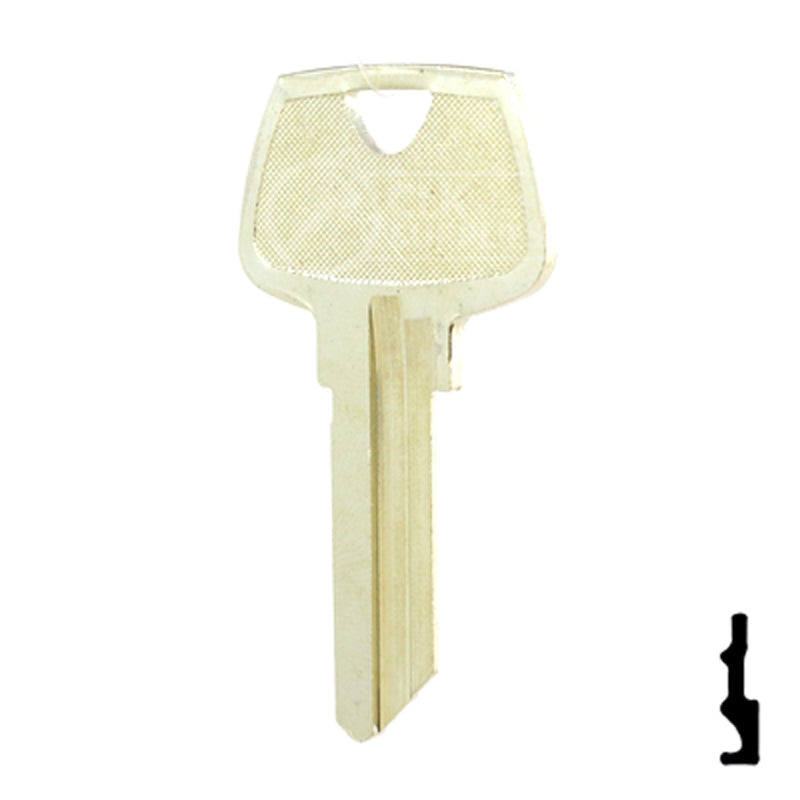 Uncut Key Blank | Sargent | 1007LD Residential-Commercial Key Ilco