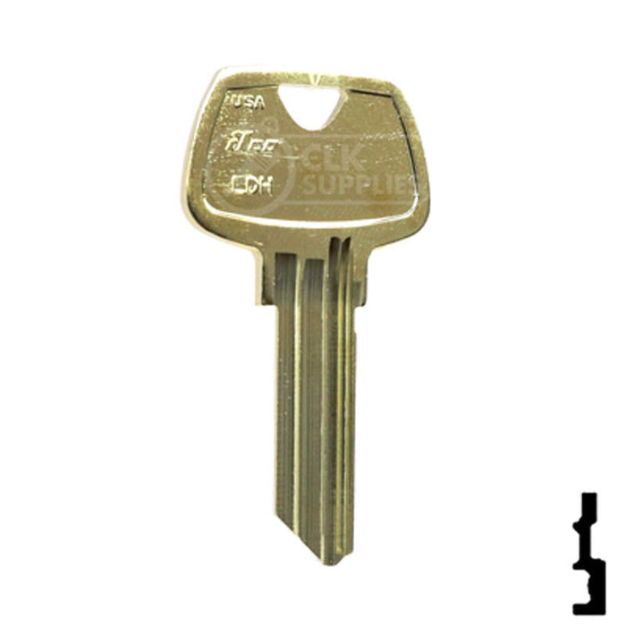 Uncut Key Blank | Sargent | 1007LDH Residential-Commercial Key Ilco