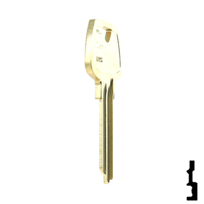 Uncut Key Blank | Sargent | 1007LDH Residential-Commercial Key Ilco