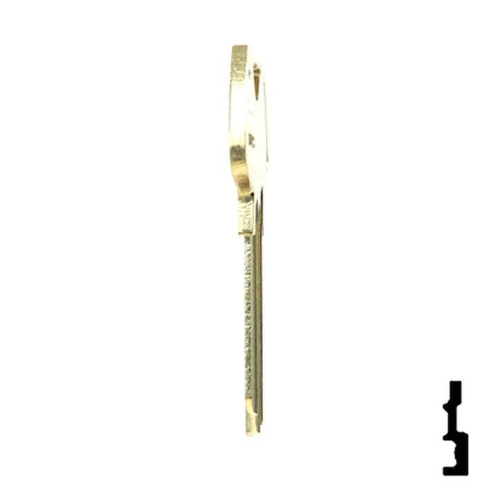 Uncut Key Blank | Sargent | 1007LDH Residential-Commercial Key Ilco