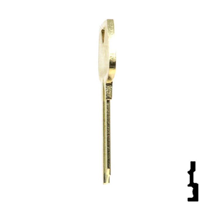 Uncut Key Blank | Sargent | 1007LDH Residential-Commercial Key Ilco