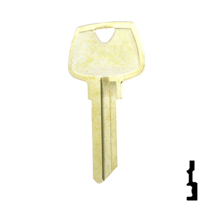 Uncut Key Blank | Sargent | 1007LDH Residential-Commercial Key Ilco