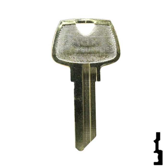 Uncut Key Blank | Sargent | 1007LDH Residential-Commercial Key Ilco