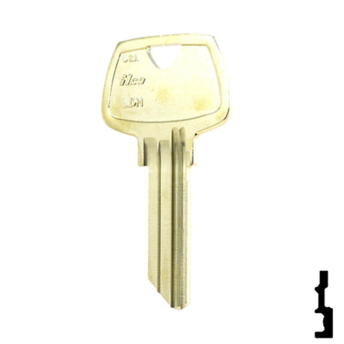 Uncut Key Blank | Sargent | 1007LDH Residential-Commercial Key Ilco