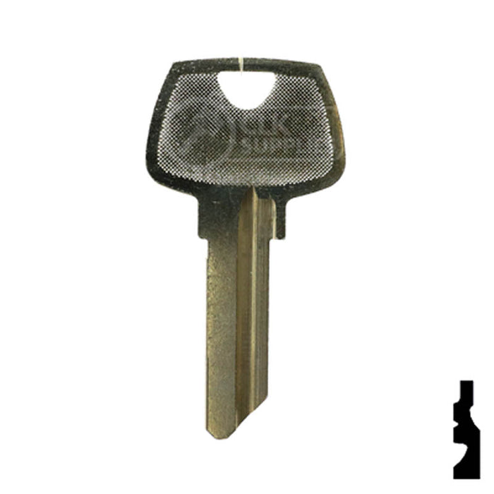 Uncut Key Blank | Sargent | 1007LF Residential-Commercial Key Ilco