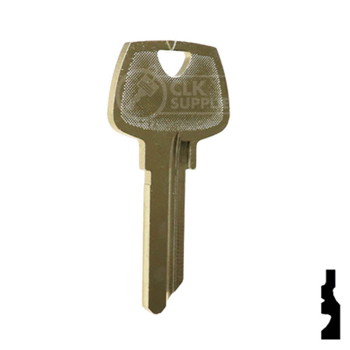 Uncut Key Blank | Sargent | 1007LF Residential-Commercial Key Ilco