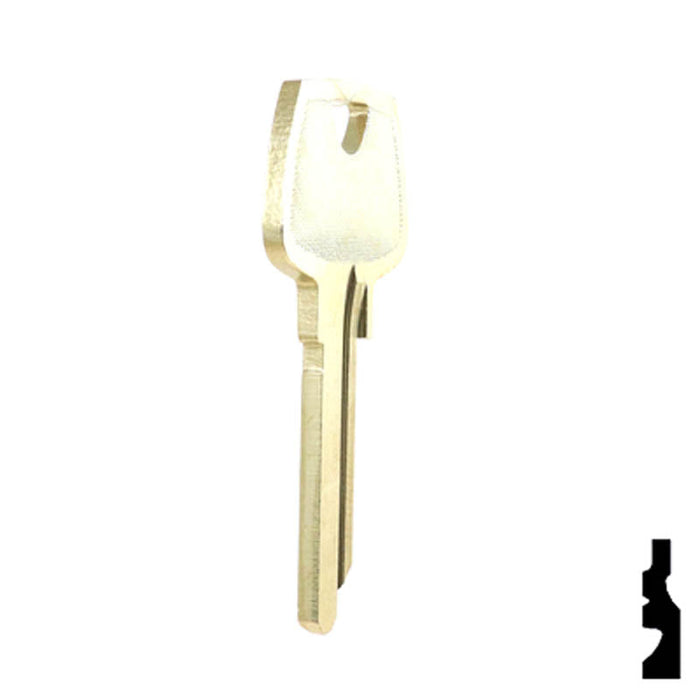 Uncut Key Blank | Sargent | 1007LF Residential-Commercial Key Ilco