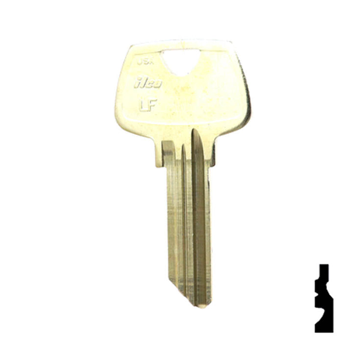 Uncut Key Blank | Sargent | 1007LF Residential-Commercial Key Ilco