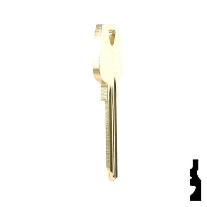 Uncut Key Blank | Sargent | 1007LF Residential-Commercial Key Ilco