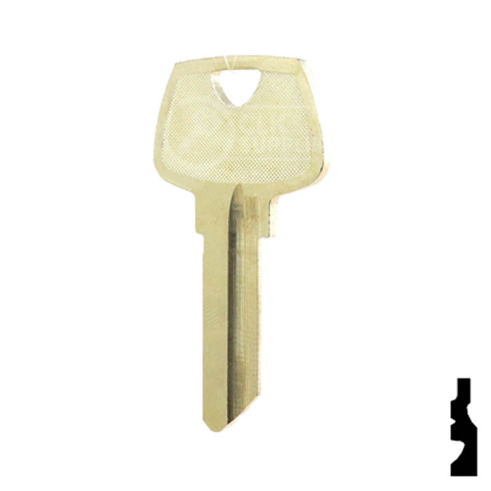 Uncut Key Blank | Sargent | 1007LF Residential-Commercial Key Ilco