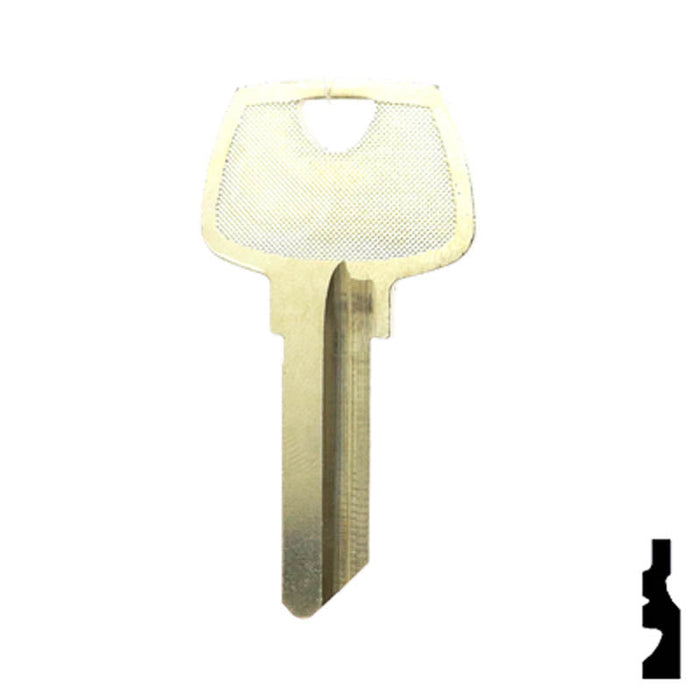 Uncut Key Blank | Sargent | 1007LF Residential-Commercial Key Ilco