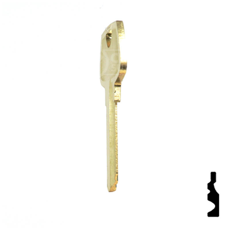 Uncut Key Blank | Sargent | 1007LK Residential-Commercial Key Ilco