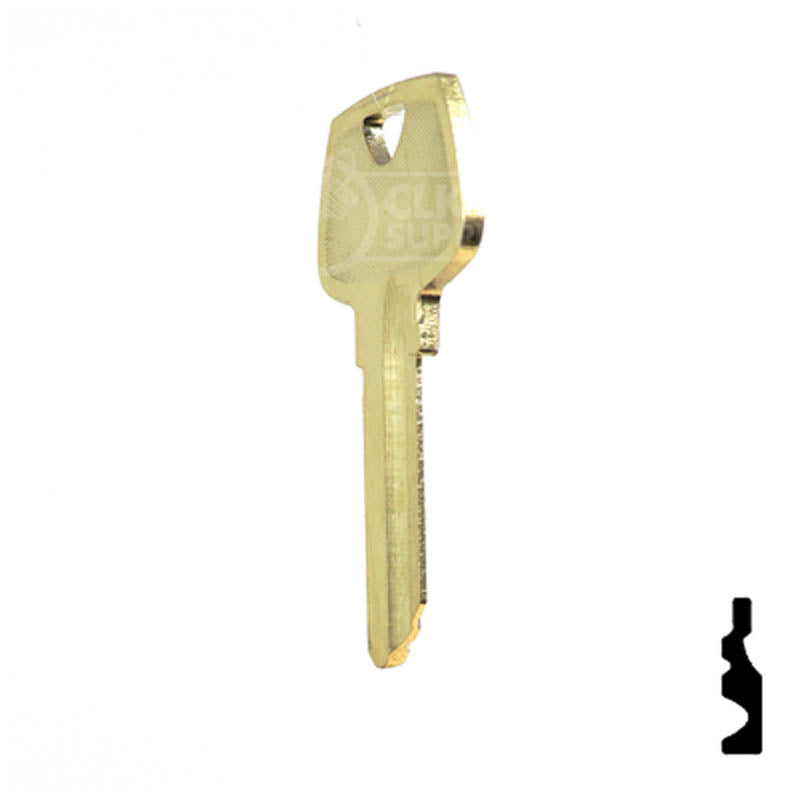 Uncut Key Blank | Sargent | 1007LK Residential-Commercial Key Ilco
