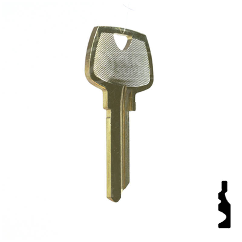 Uncut Key Blank | Sargent | 1007LK Residential-Commercial Key Ilco