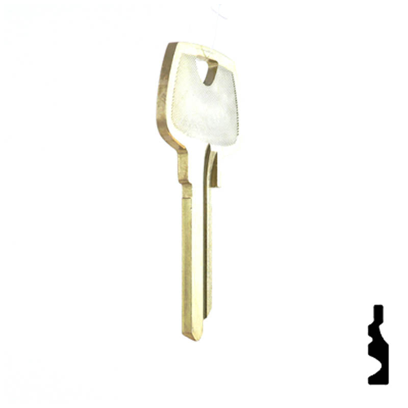 Uncut Key Blank | Sargent | 1007LK Residential-Commercial Key Ilco
