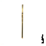 Uncut Key Blank | Sargent | 1007LK Residential-Commercial Key Ilco