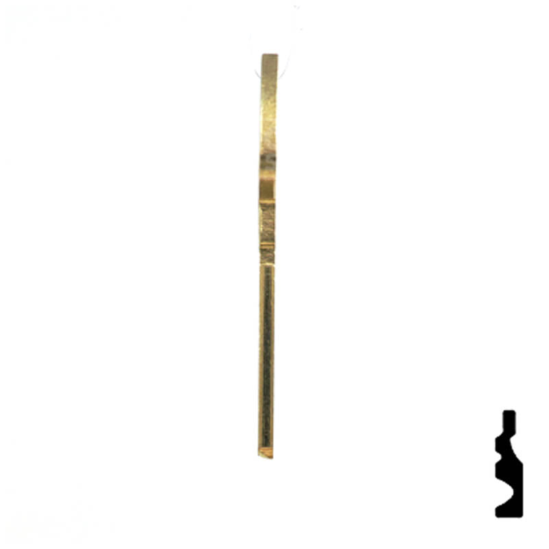 Uncut Key Blank | Sargent | 1007LK Residential-Commercial Key Ilco