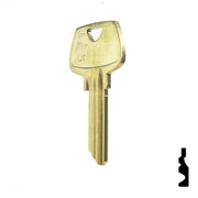 Uncut Key Blank | Sargent | 1007LK Residential-Commercial Key Ilco
