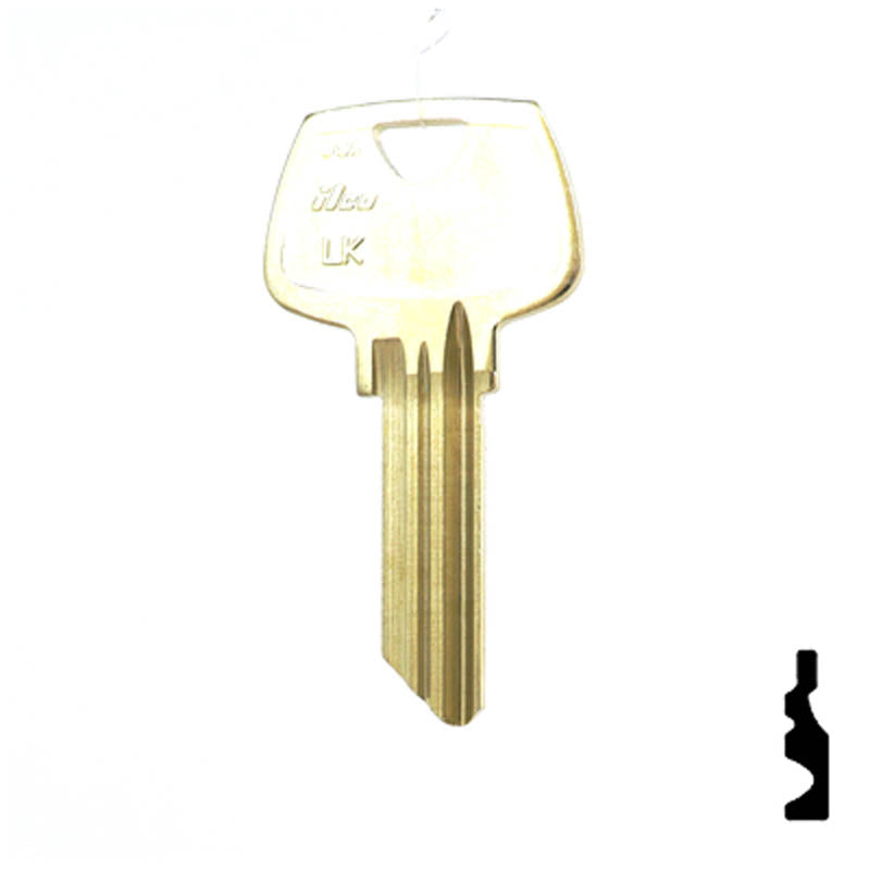 Uncut Key Blank | Sargent | 1007LK Residential-Commercial Key Ilco