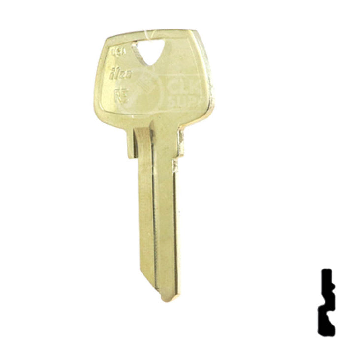 Uncut Key Blank | Sargent | 1007RE Residential-Commercial Key Ilco