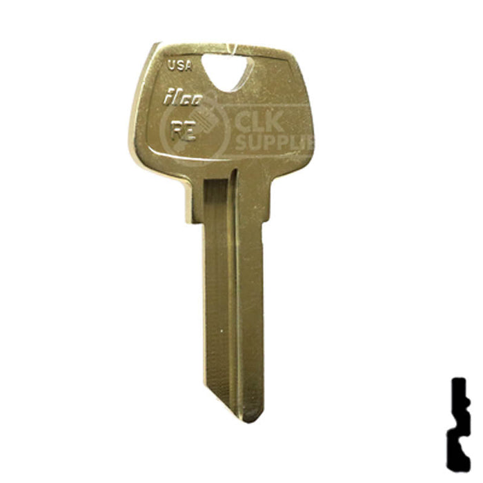 Uncut Key Blank | Sargent | 1007RE Residential-Commercial Key Ilco